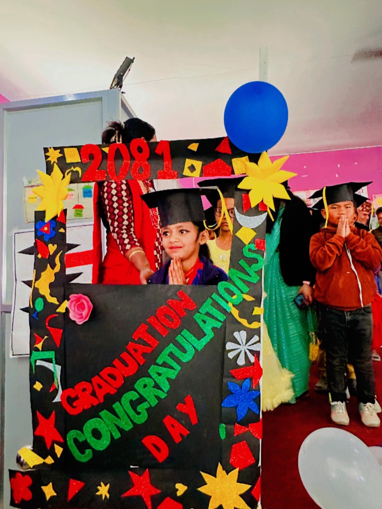 Children being awarded